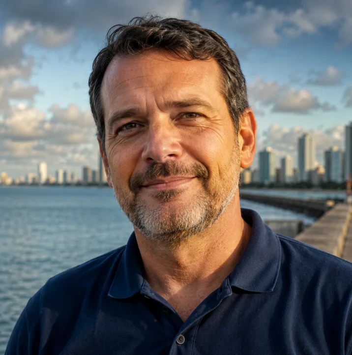 Luciano Cavalcanti, fundador da Recife Ar-Condicionados